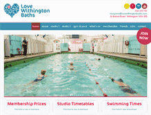 Tablet Screenshot of lovewithingtonbaths.com